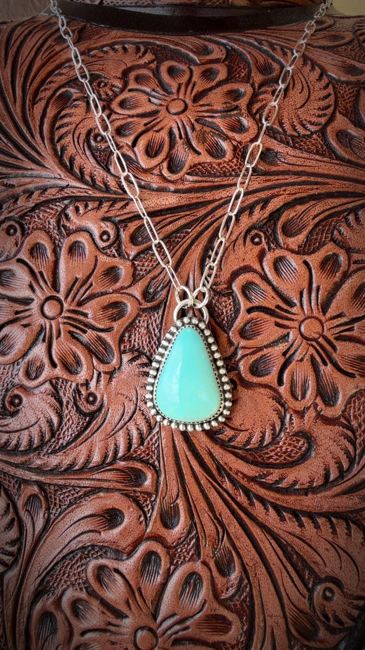 Kingman Turquoise Necklace