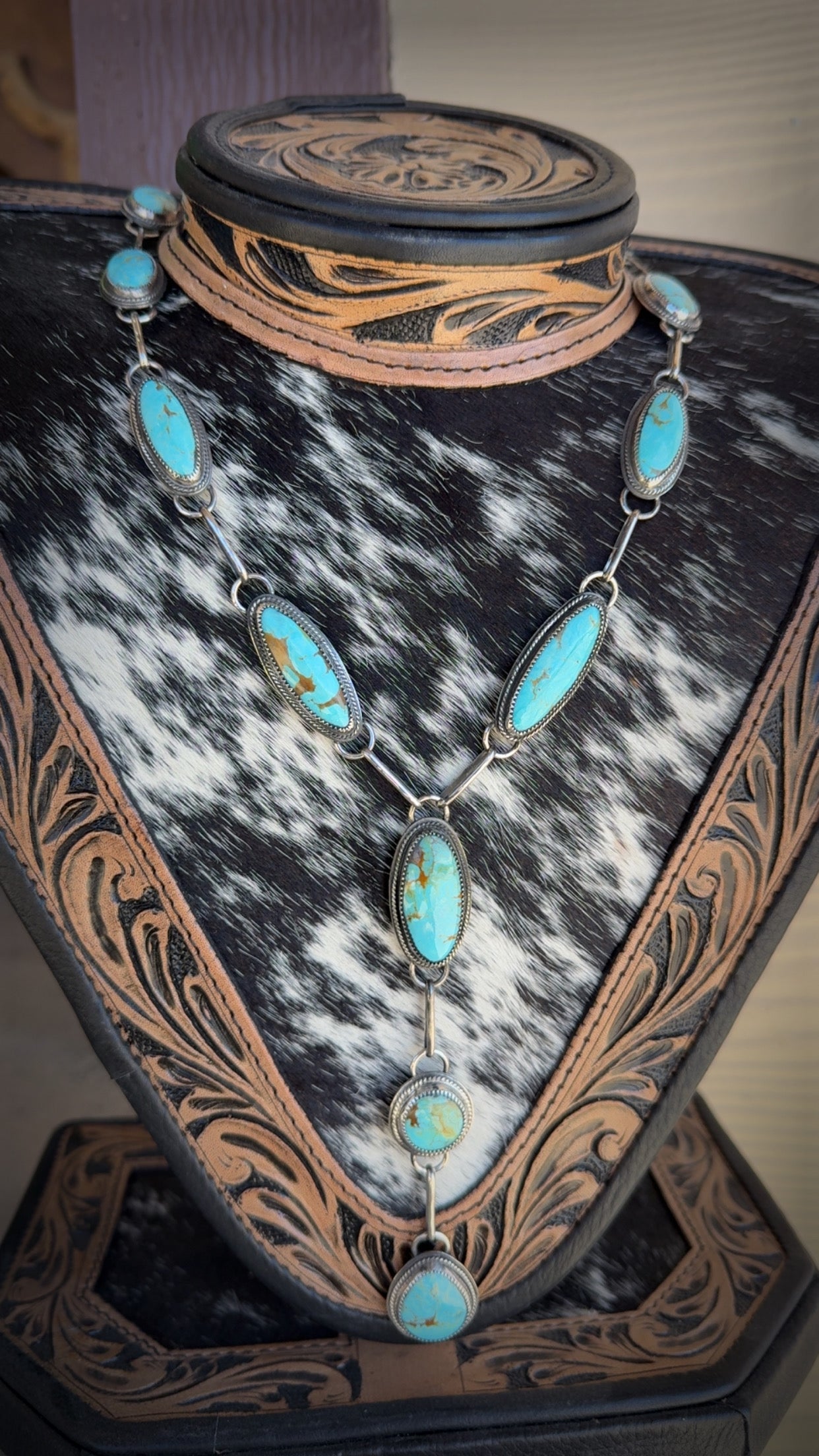 Kingman Turquoise Lariat
