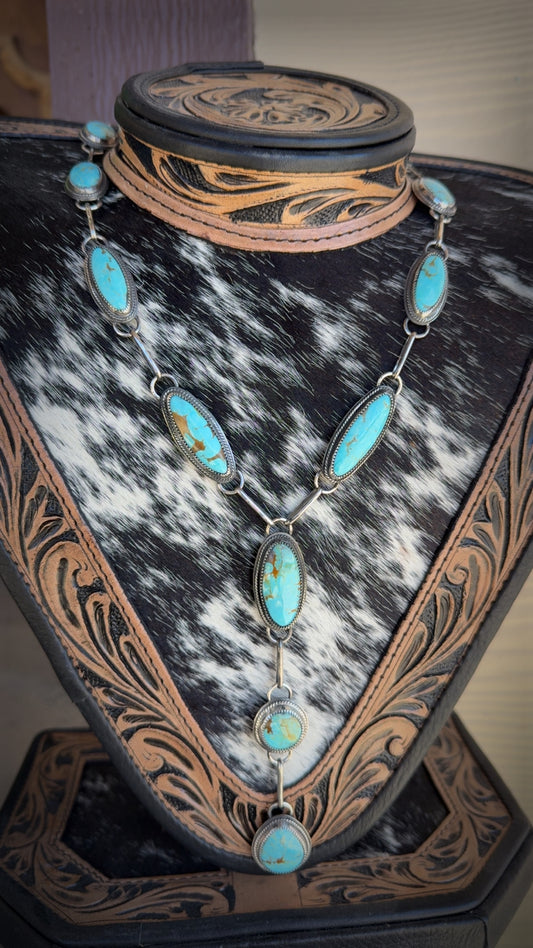 Kingman Turquoise Lariat