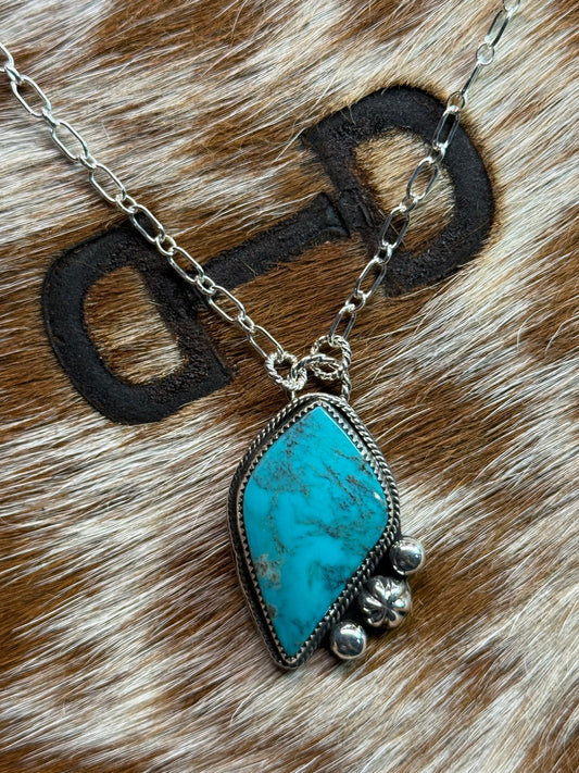 Kingman Turquoise Necklace