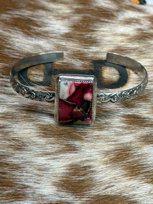 Rose Dahlia Cuff